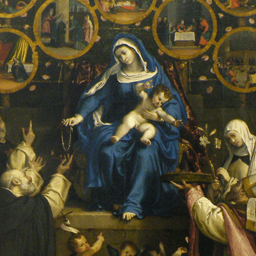 Lorenzo Lotto – Madonna del Rosario 1539 - Cingo