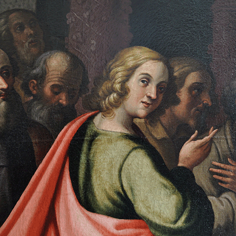 Domenico Malpiedi, "Consegna delle chiavi a San Pietro"