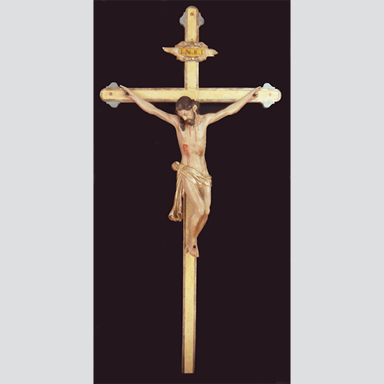 restauro Crocifisso ligneo policromo sec. XVII