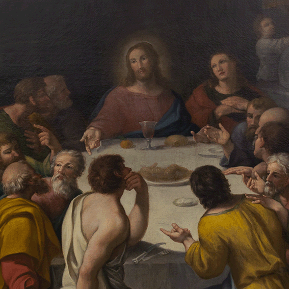Domenico Valeri - Ultima Cena 1733 - Monsano