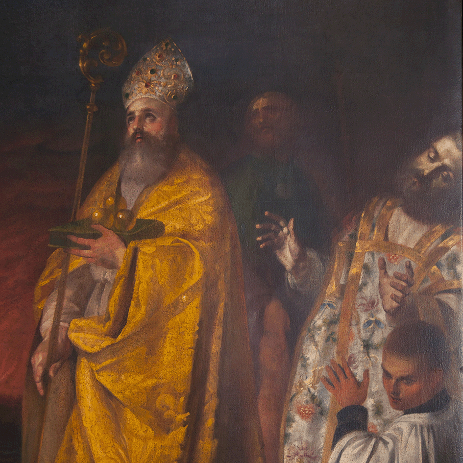 Scuola Veneta - Arcangelo Michele, santi e anime del purgatorio - Maiolati Spontini