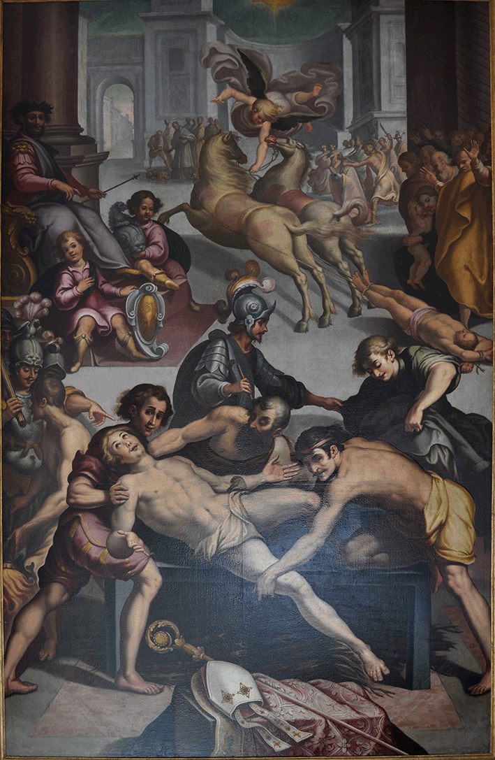 Domenico Malpiedi, "Martirio di San Eleuterio"