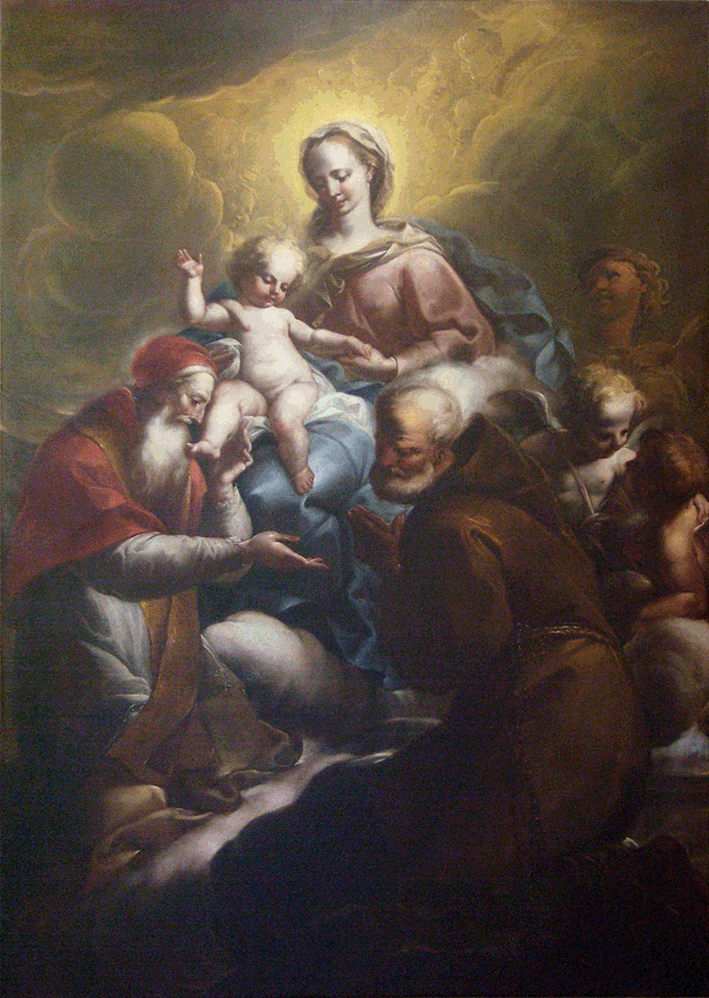 Biagio Puccini, "Madonna col Bambino e Santi